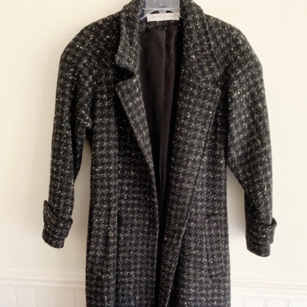 Larry Levine Wool Blend Coat